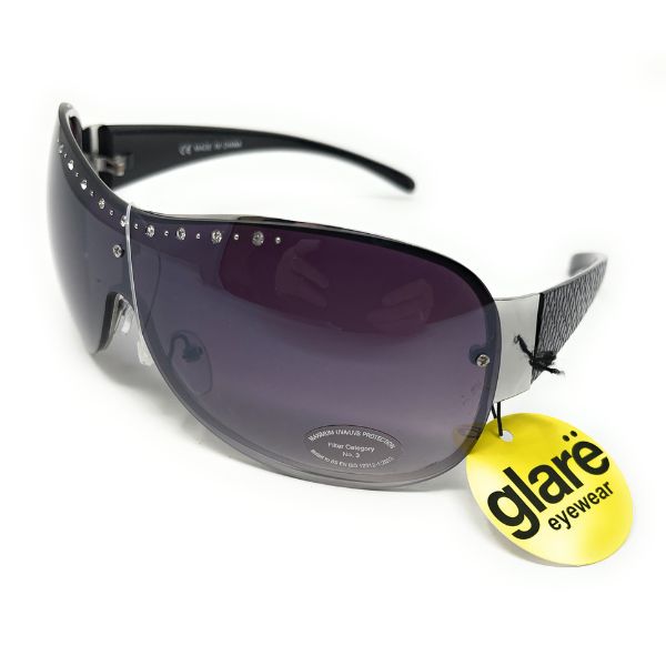 Glare Sunglasses Silver Frame 1RHS74 13