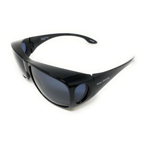 Sunglasses Polarised Optical Covers for Over Spectacles BLACK 574 