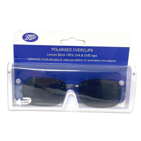 Boots Clip-On Sunglasses Polarised Lenses 154I a