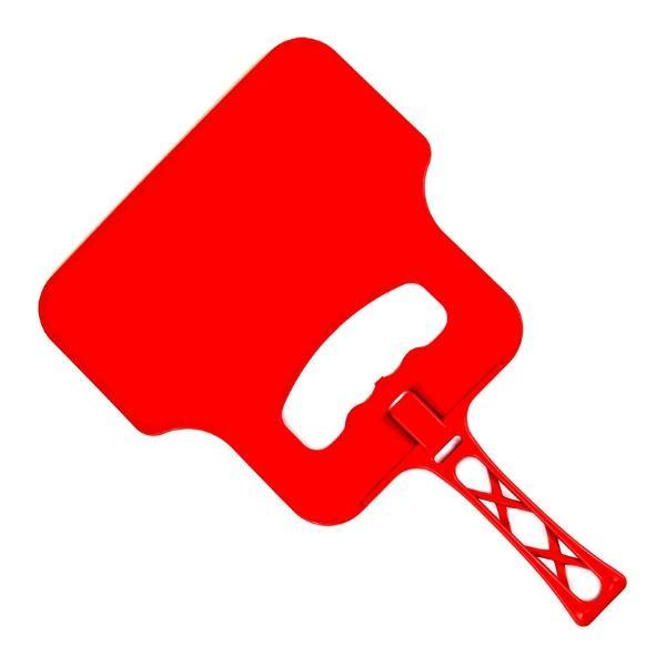 BBQ Hand Held Heat Resistant Fan in Red