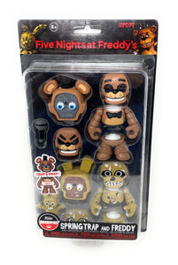 Five Nights At Freddy's Springtrap and Freddy FNAF Funko Snaps