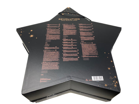 Revolution Makeup Advent Calendar You are a Star Cosmetic Beauty Gift Set Ingredients