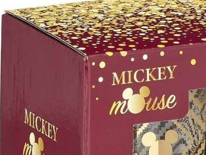 Disney Funko Mickey Mouse Glass Tumbler Set of 2