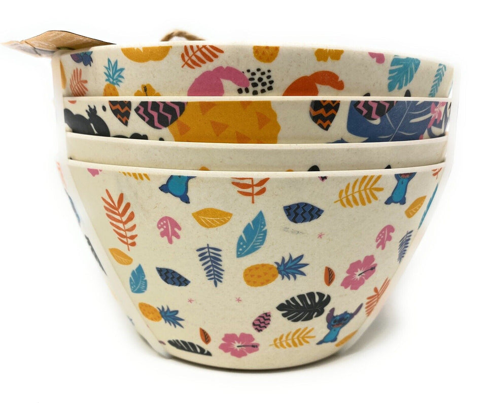 Lilo and Stitch Bamboo Bowls with an Aloha Hawaii Funko Disney design