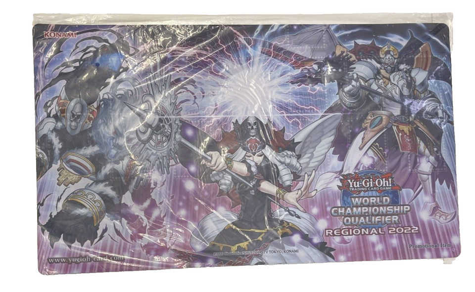 Yu-Gi-Oh TCG Playmat World Championship Qualifier Regional 2022 Promotional Mat