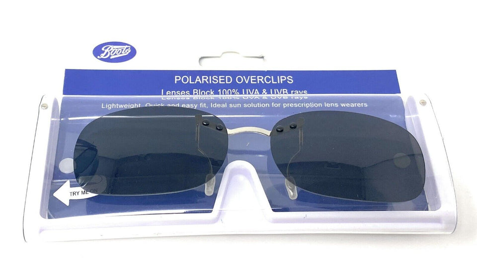 Boots Clip-On Sunglasses Polarised Lenses 154I  5