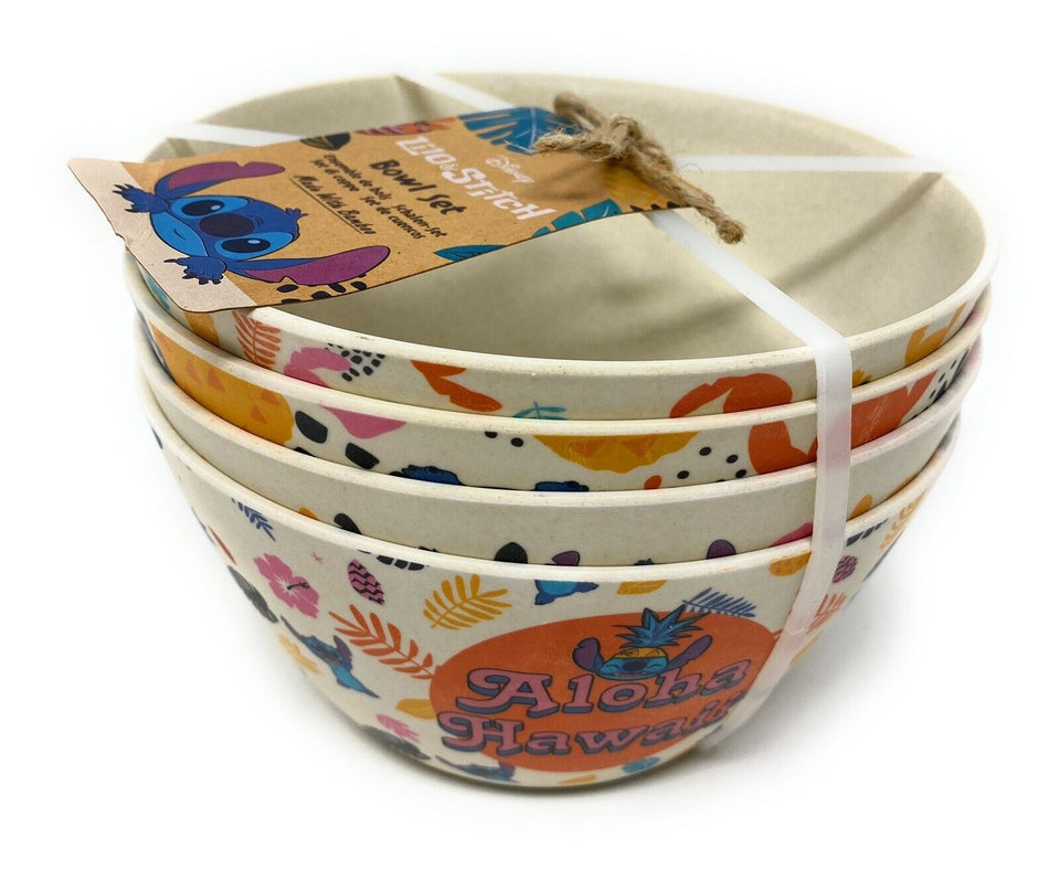 Lilo and Stitch Reusable Bamboo Bowls with an Funko Disney design