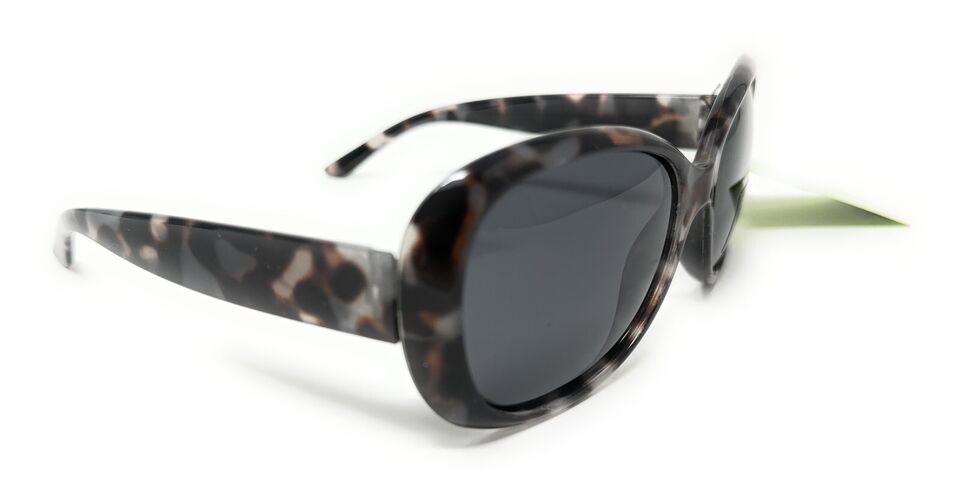 Women's Polarised Sunglasses: Grey Tortoiseshell Frame Boots 076J 3