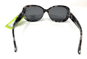 Women's Polarised Sunglasses: Grey Tortoiseshell Frame Boots 076J 5
