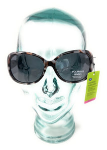 Women's Polarised Sunglasses: Grey Tortoiseshell Frame Boots 076J 2
