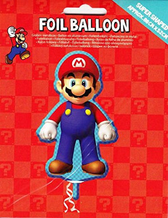 Super Mario Nintendo Giant Foil Helium Balloon