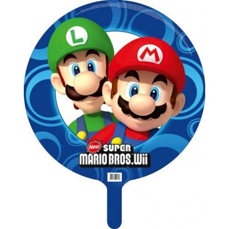 Super Mario Bros Wii Party Foil 18" Balloon