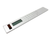 Solar Powered Calculator and 8 inch Ruler
