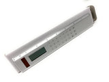 Solar Powered Calculator and 8 inch Ruler