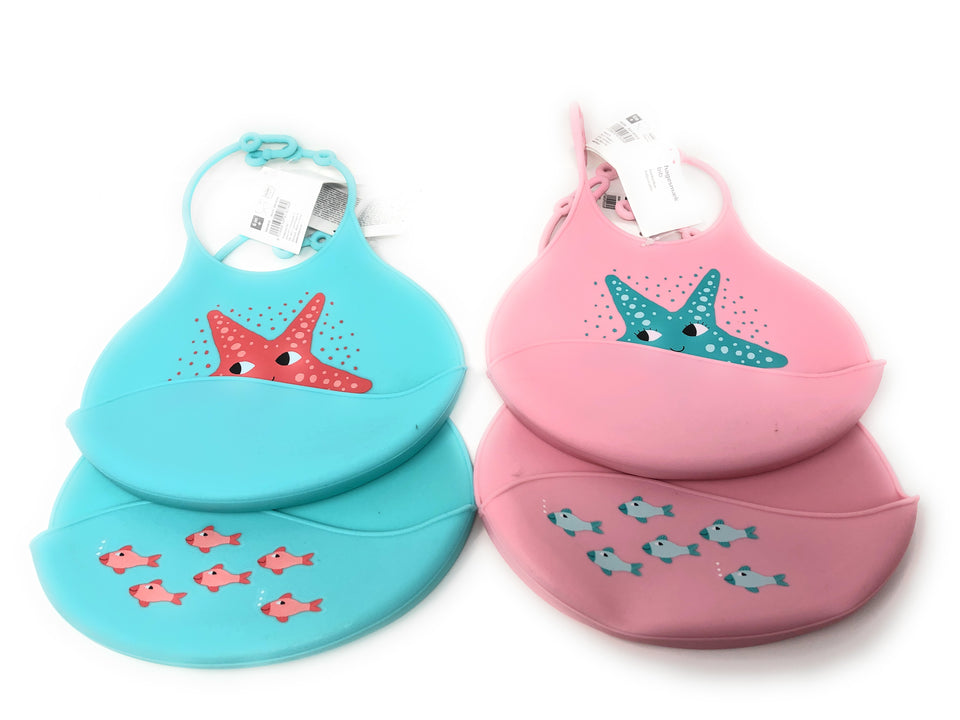 Silicone baby bibs