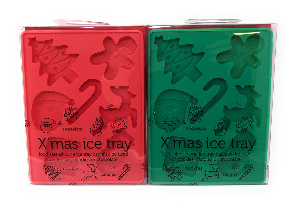 Christmas Ice Tray and Chocolate Mould Twin Pack 