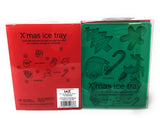 Christmas Ice cube tray (one red and one green)