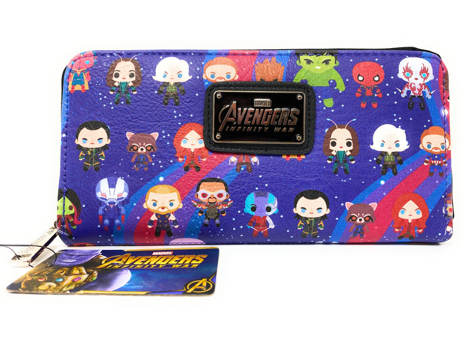 Loungefly Marvel Avengers Infinity War Clutch Purse Wallet