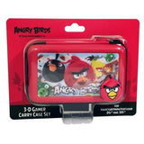 Angry Birds 3D Red 4 Piece Gamer Carry Case Set For Nintendo DSi/3DS - Clubit.co.uk