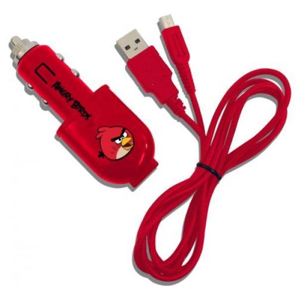 Angry Birds USB Car Charger (Nintendo 3DSDSiDSi XL) - Clubit.co.uk