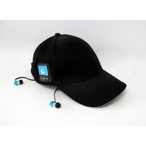 Bluetooth Baseball Cap Hands Free Black SmartCap - Clubit.co.uk