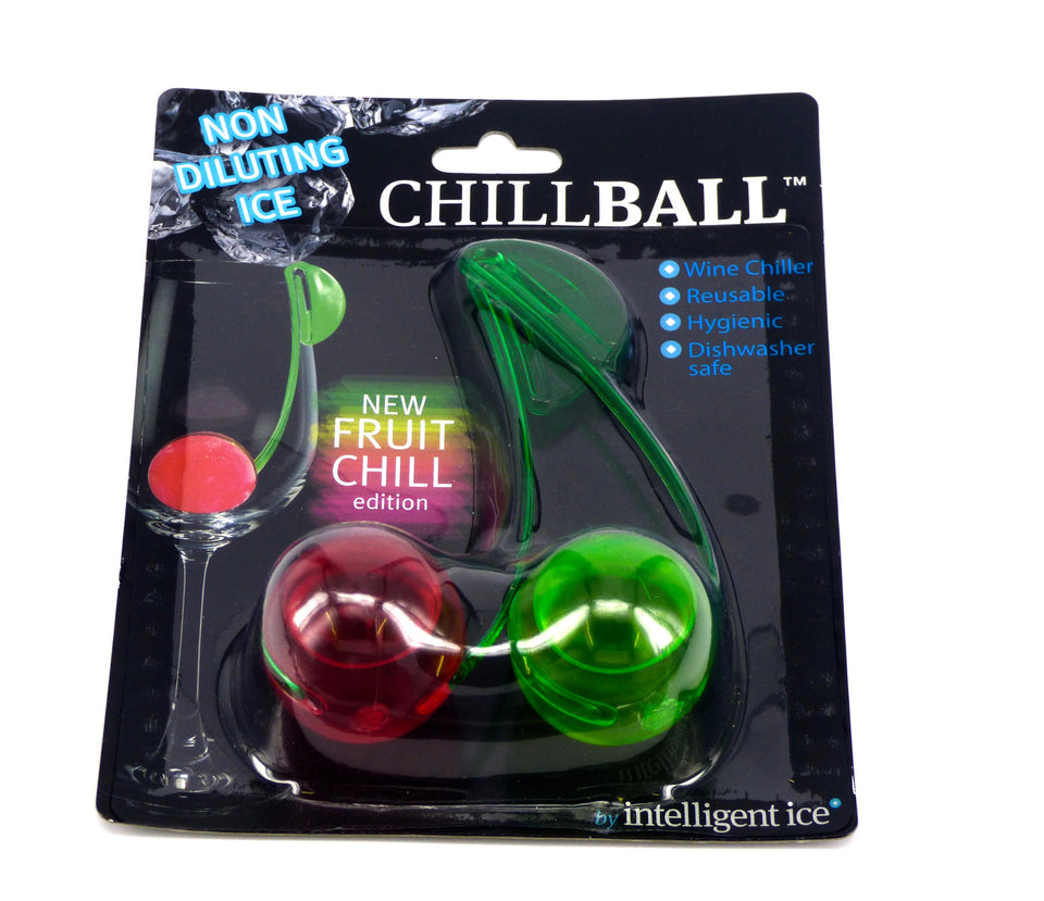 Chillball Reusable Wine Coolers With Clips