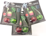 Chillball Reusable Wine Coolers With Clips