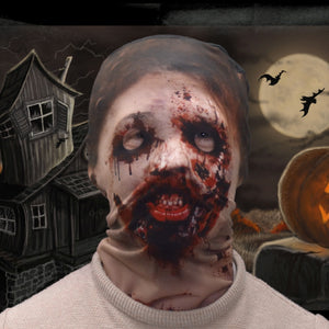 Face Mask - Zombie V2 Scary Halloween Face Mask