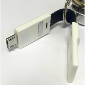 Micro USB Mini Magnetic Charging Cable For Android Smartphone (Black)