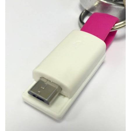 Micro USB Mini Magnetic Charging Cable for Android Smartphone (Hot Pink) - Clubit.co.uk