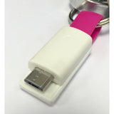 Micro USB Mini Magnetic Charging Cable for Android Smartphone (Hot Pink) - Clubit.co.uk