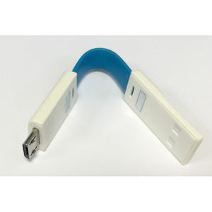 Micro USB Mini Magnetic Charging Cable For Android Smartphone (Iris Blue)