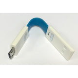 Micro USB Mini Magnetic Charging Cable For Android Smartphone (Iris Blue)
