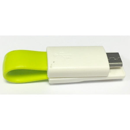 Micro USB Mini Magnetic Charging Cable For Android Smartphone (Lime Green)