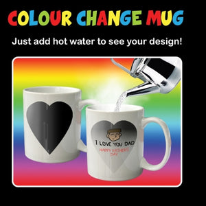 Customisable Colour Changing Mug