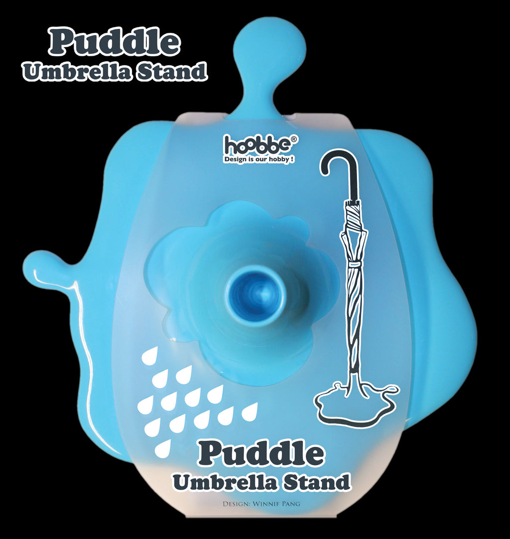 Puddle Effect Free Standing Novelty Umbrella Stand In 4 Vibrant Colours