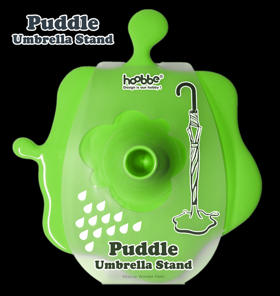 Puddle Effect Free Standing Novelty Umbrella Stand In 4 Vibrant Colours
