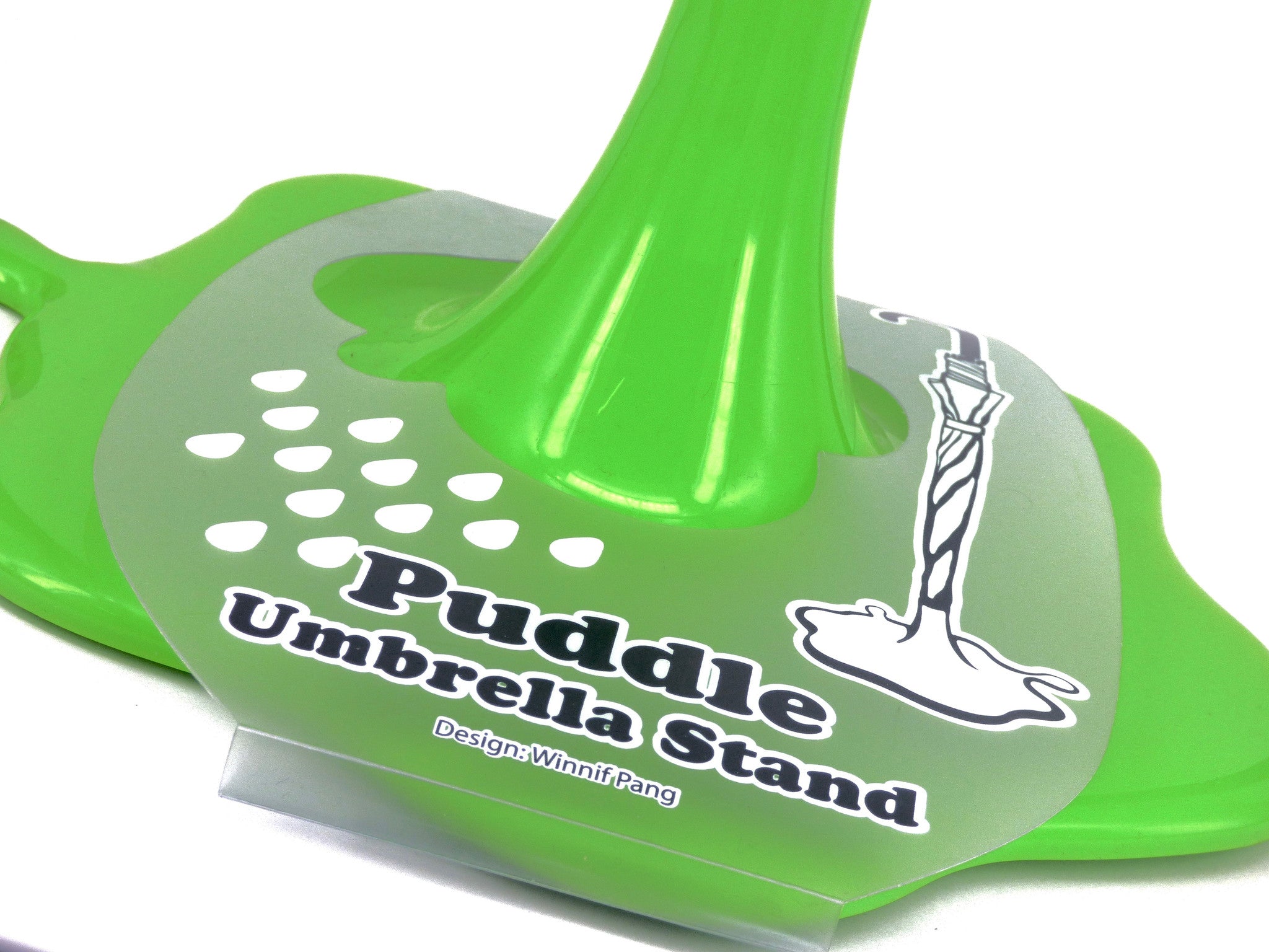 Puddle Effect Free Standing Novelty Umbrella Stand In 4 Vibrant Colours