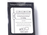 Retro Design Telephone Earphones With Built In Microphone