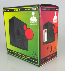 Retro Gaming Style Joystick Coat Hook With Key Hook And Letter Storage