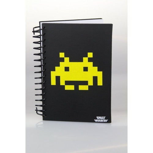 Space Invaders A5 Wiro Notebook - Clubit.co.uk