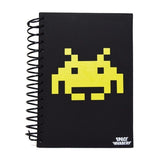 Space Invaders Retro Stationary Collection - Wiro Notebook & Two Pen Set