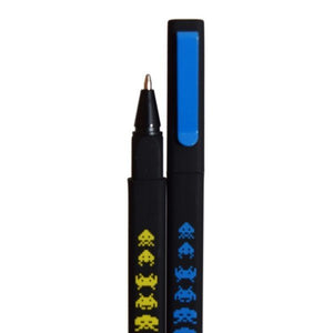 Space Invaders Retro Stationary Collection - Wiro Notebook & Two Pen Set