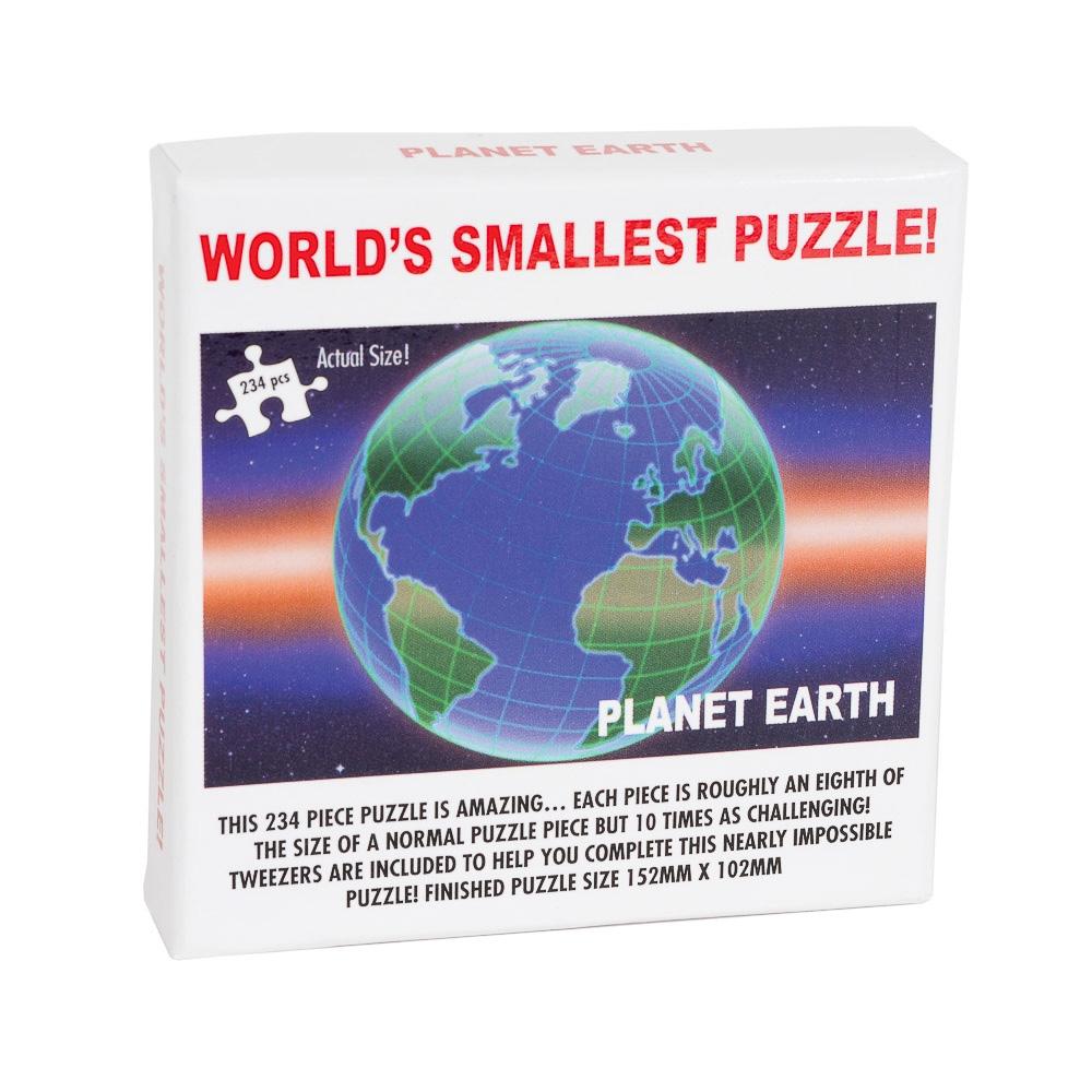 Worlds Smallest Puzzle Planet Earth