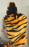 Tiger Hat / Fancy Dress Costume Hat & Tail For Children Aged 3-8